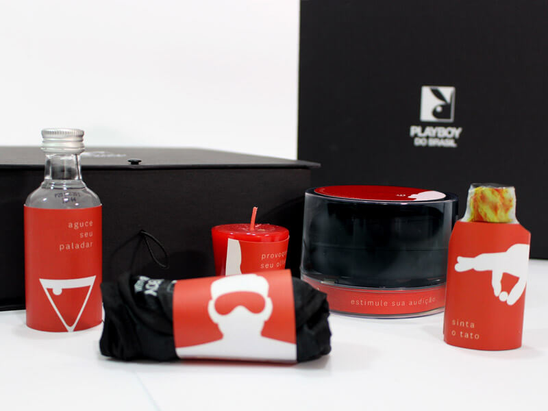 Kits exclusivos Playboy do Brasil