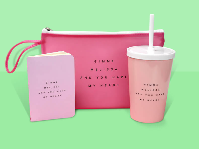 Kit produtos Clube Melissa